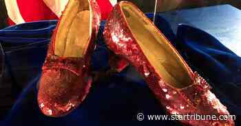 Man expected to plead guilty to stealing 'Wizard of Oz' ruby slippers from Minnesota museum