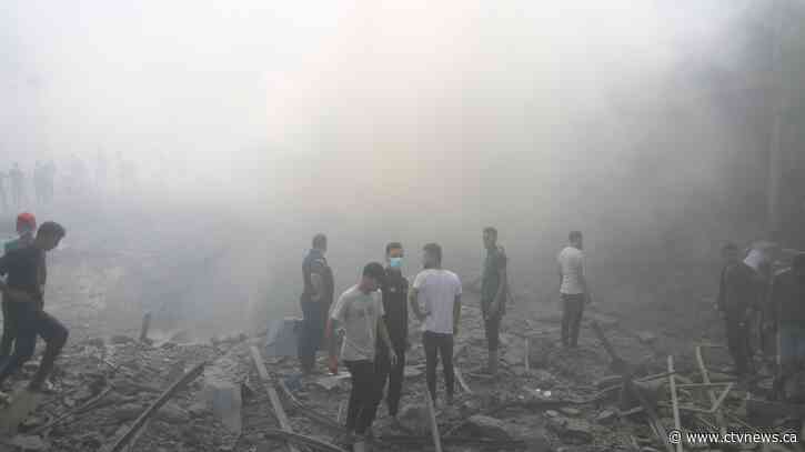 Palestinians flee northern Gaza after Israel orders 1 million to evacuate as ground attack looms