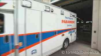 Motorcyclist rushed to hospital after collision in Brampton