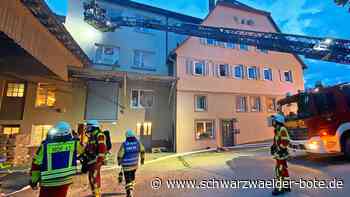 Alarmübung in Rohrdorf: Feuerwehr trainiert für den Ernstfall in der Mühle Schill