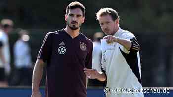 USA gegen Deutschland: Bundestrainer Julian Nagelsmann und der Verlass auf erfahrene Kräfte
