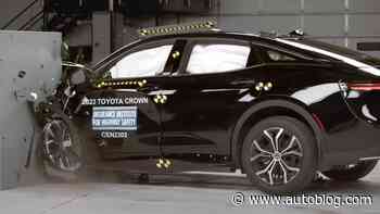 2023 Toyota Crown earns IIHS Top Safety Pick+ award