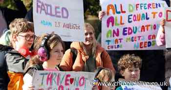 Parents demand better funding for children with special education needs at Newcastle protest