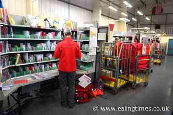 Royal Mail looks for 330 Christmas staff at Greenford centre