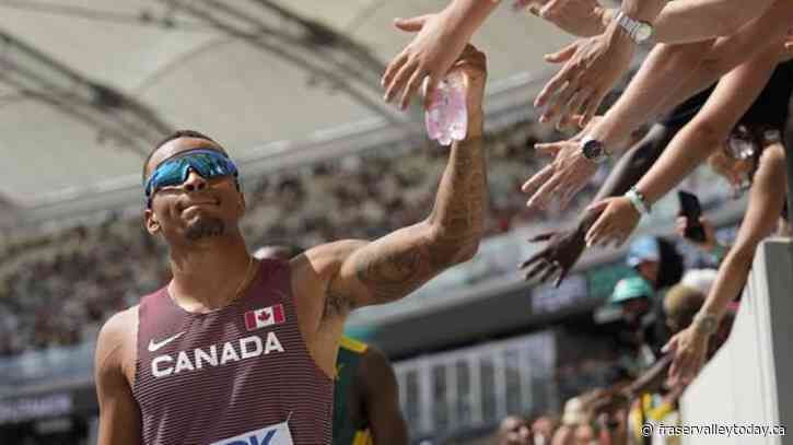 Andre De Grasse shares life lessons from on and off the track in new book