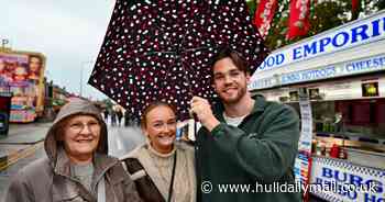 110 faces from rain-soaked Friday adventures at Hull Fair