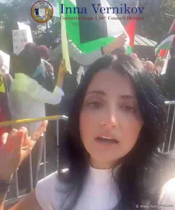 NYC lawmaker Inna Vernikov arrested for allegedly bringing gun to Brooklyn College pro-Palestinian rally