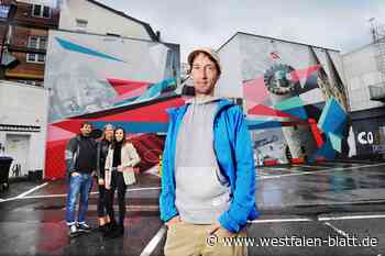 Straßenkunst im Auftrag der Stadt für eine lebendigere Innenstadt