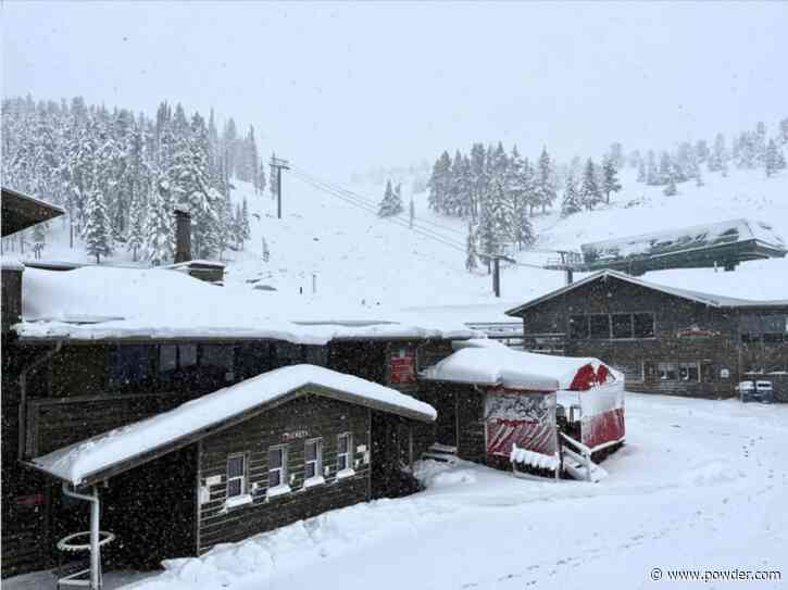 "14 Inches And Counting!"- Montana Resort Slammed With Snow