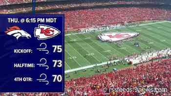 Potential storms could impact Thursday's Broncos-Chiefs game
