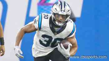 Panthers RB Miles Sanders out for Week 6 with shoulder injury, Chuba Hubbard in line to start vs. Dolphins