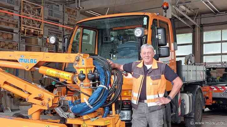 „Da erschrickst brutal“: Penzberger Bauhofleiter erzählt zum Abschied - von Christbaum-Sturz bis Kabinen-Rütteln