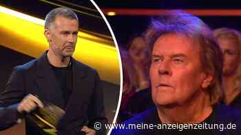 Tränen bei der Goldenen Henne: Bei Rede für Howard Carpendale versagt Sohn Wayne die Stimme