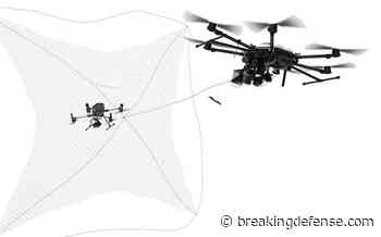 A better C-UAS option? Capture enemy drones in a net
