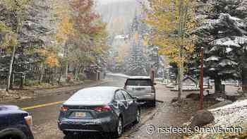 Mountain towns see first snow accumulation of the season