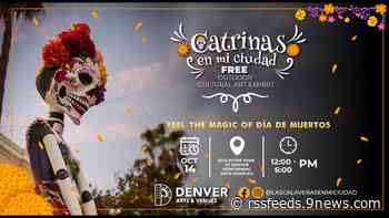 'Catrinas en mi Ciudad' outdoor art exhibit coming to Denver's Sculpture Park this weekend