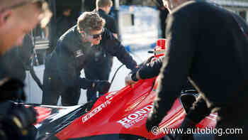 IndyCar takes hybrid testing to the Indianapolis Motor Speedway