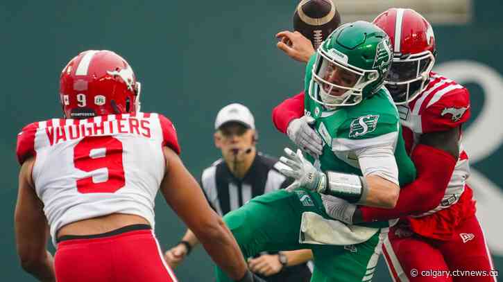 Stampeders face Friday night CFL showdown against Roughriders with post-season position on the line