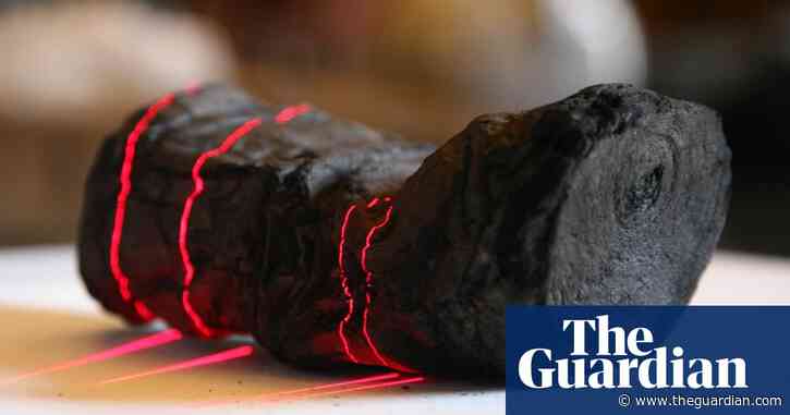 Researchers use AI to read word on ancient scroll burned by Vesuvius