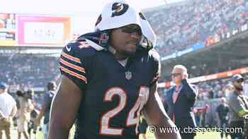 Khalil Herbert injury update: Bears RB put on injured reserve with high ankle sprain, out at least four weeks
