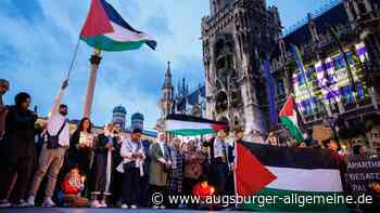 Stadt Augsburg verbietet Hamas-Fahnen und Parolen auf Demos