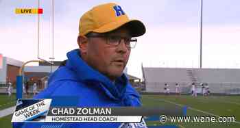 Homestead's Zolman joins WANE live to preview GOTW