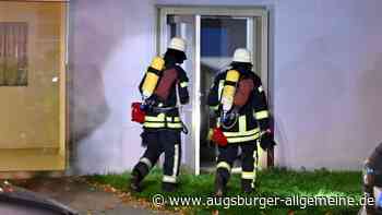 Mehrfamilienhaus brennt in Neu-Ulm