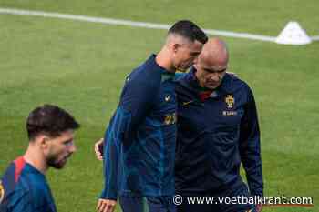 Cristiano Ronaldo wil wat kwijt over bondscoach Roberto Martinez