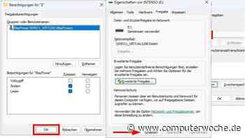 Windows: Komplette Laufwerke im Netzwerk freigeben