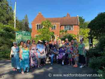 Textile arts exhibition taking place at Cheslyn House in Watford