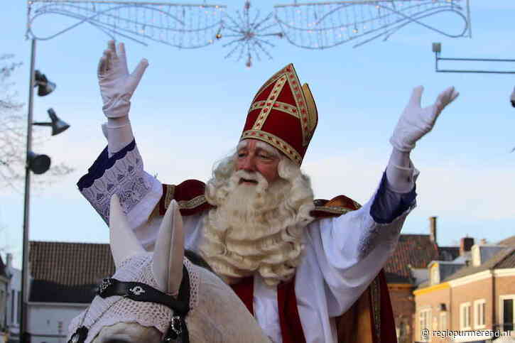 Sinterklaasintocht op 19 november in Purmerend