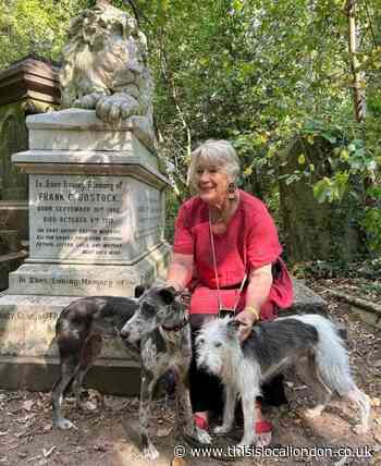 Hackney dog owners protest dog-off-lead ban at Abney Park Cemetery