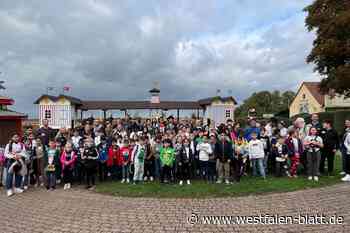 Kinderträume werden wahr: Flüchtlingskinder machen Ausflug zum Potts Park