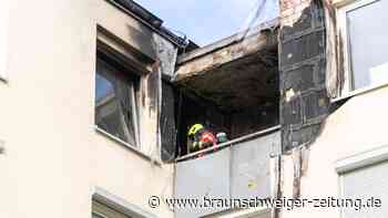 Balkonbrand in Salzgitter – Rettungshubschrauber im Einsatz