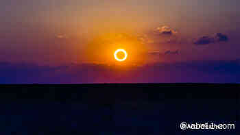 'Ring of fire' solar eclipse slices across Americas Saturday with millions along path