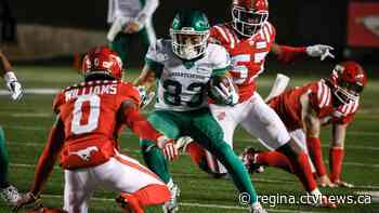 Stampeders keep CFL playoffs in their sights with 26-19 win over Roughriders