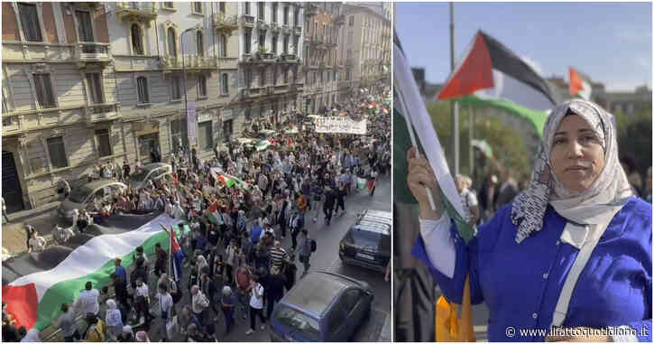 “Stop al genocidio a Gaza”, a Milano un fiume di persone in sostegno del popolo palestinese: “Vogliamo la libertà dopo 75 anni di sangue”