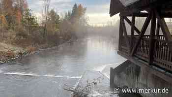 Vom 15. Oktober bis Anfang November finden am Wehr Staulegungsarbeiten statt