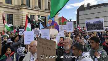 660 Menschen bei pro-palästinensischer Kundgebung in Braunschweig