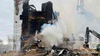 St. Jean Baptiste grain elevator destroyed by fire was 'part of our history': reeve