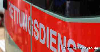 Unfall auf A70 bei Hallstadt: Auto wird von Lkw 50 Meter weit hergeschoben