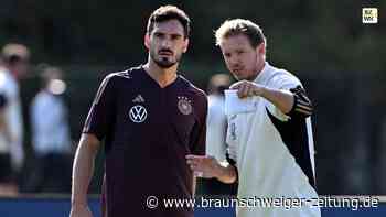 Live! Bundestrainer Nagelsmann setzt beim Debüt auf Hummels