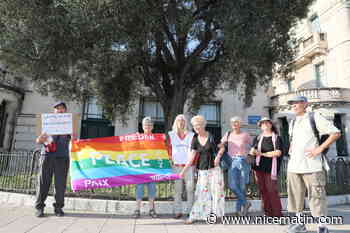 Conflit Israël-Palestine: malgré l’interdiction de manifester, sept personnes se sont rassemblées pour la paix à Nice