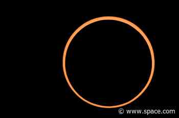 Annular solar eclipse of 2023 wows skywatchers with spectacular 'ring of fire' (photos, video)