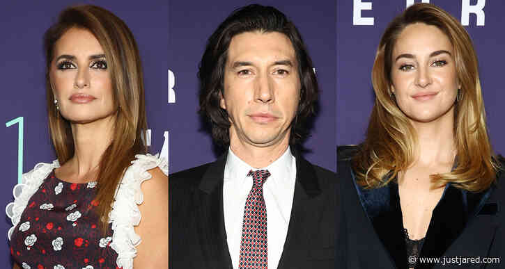 Adam Driver Joins Penelope Cruz & Shailene Woodley at NYFF 2023 Premiere of 'Ferrari'