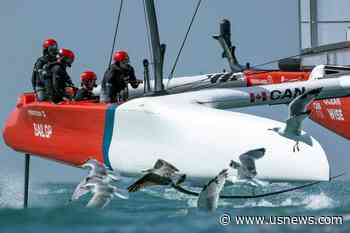 Slingsby Steers Flying Roo Into Lead as Aussies Seek First SailGP Win of Season 4