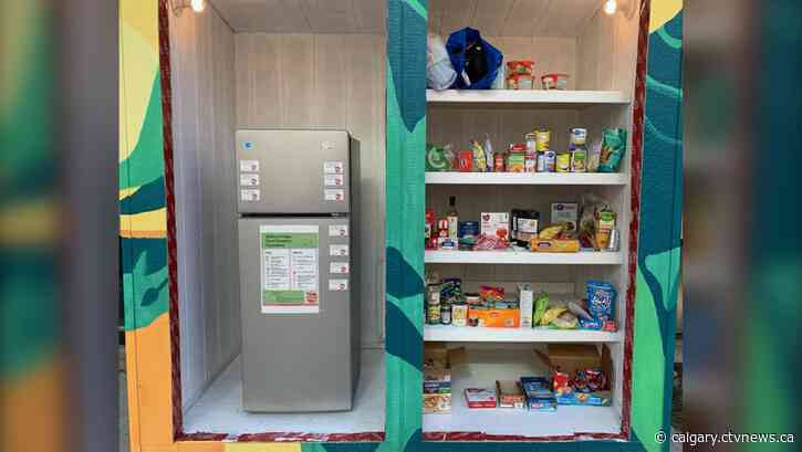 Beltline Fridge opens its doors to Calgarians experiencing food insecurity