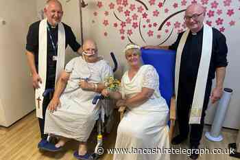 Couple get married on Royal Preston Hospital ward