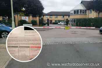 'Bully' tactics after fine given for parking at Watford home