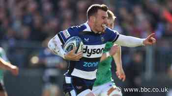 Premiership: Bath 34-26 Newcastle - Ben Spencer treble downs Falcons on opening day